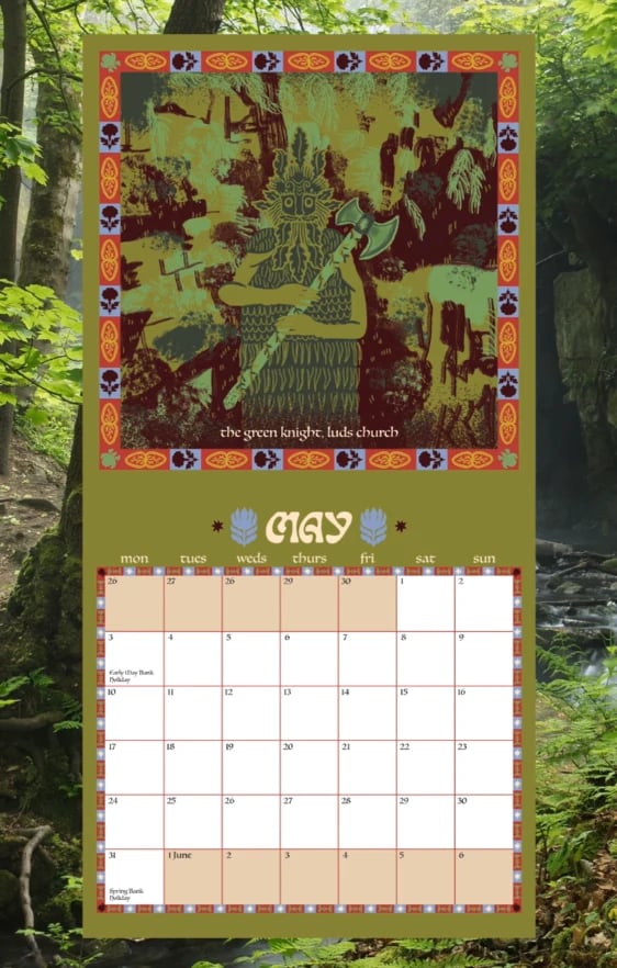 FOLKTALES WITHIN THE PEAK DISTRICT CALENDAR 2027