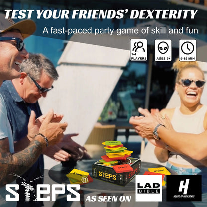 🎯 Steps Starter Pack – Fast-Paced Skill & Dexterity Throwing Game