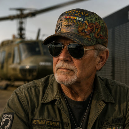 🔥 America 250th Celebration Sale: 50% OFF! 🎁Vietnam Veteran 1955–1975 Memorial Cap