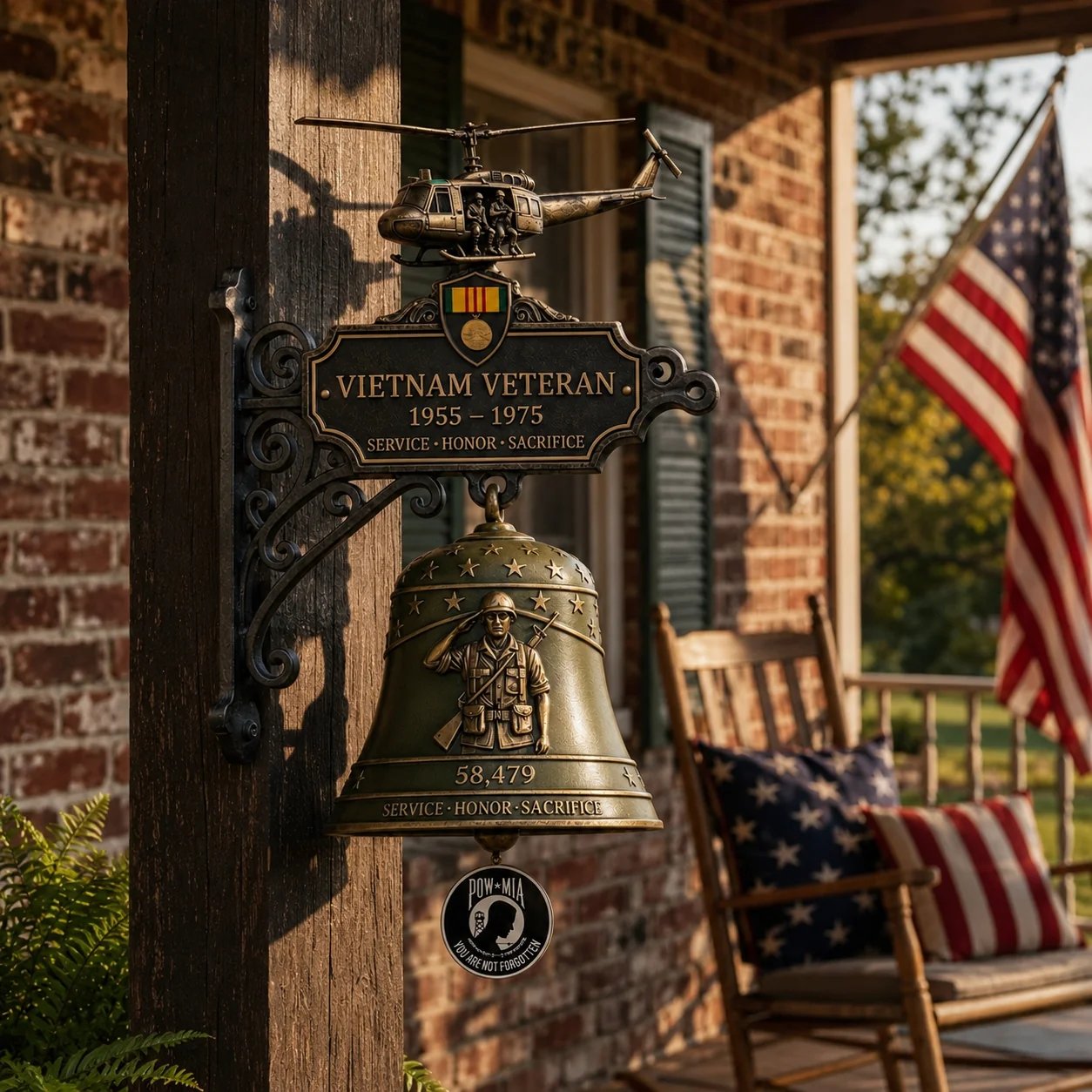 🔔 Last Day Promo: 50% OFF - Veteran Tribute Wall Bell