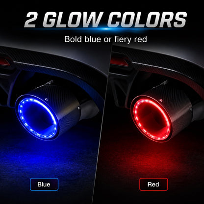 fire-breathing illuminated Exhaust Pipe