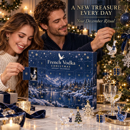 Winter Blue Swan Advent Calendar | 24-Day Luxury Countdown Set 🦢✨