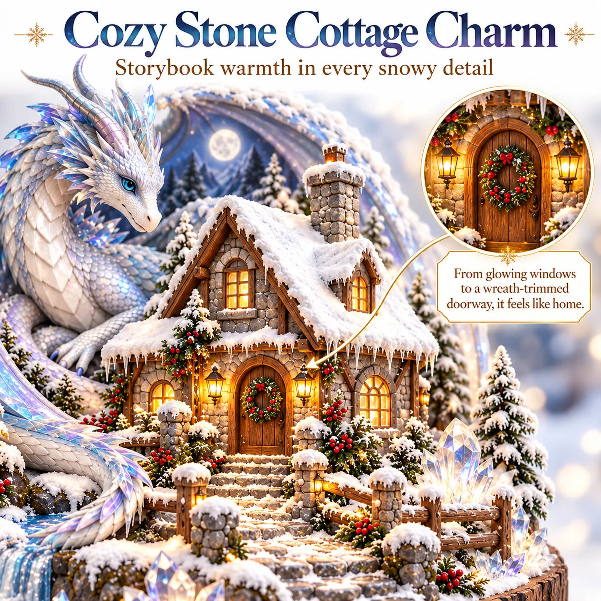 ❄️ Build Your Own Winter Dragon Cottage 🐉