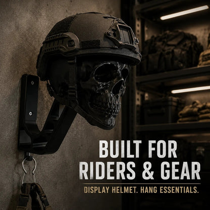 Black Knight Skull Helmet Stand 🔥 BUY 2 FREE SHIPPING