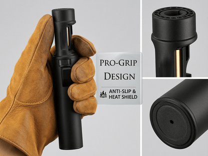 🔥Last Day 50% OFF🔥Portable Torch Lighter-🔥 1300°C of Pure Power – Windproof, Refillable & Ready for Anything! 💨🍳🏕️