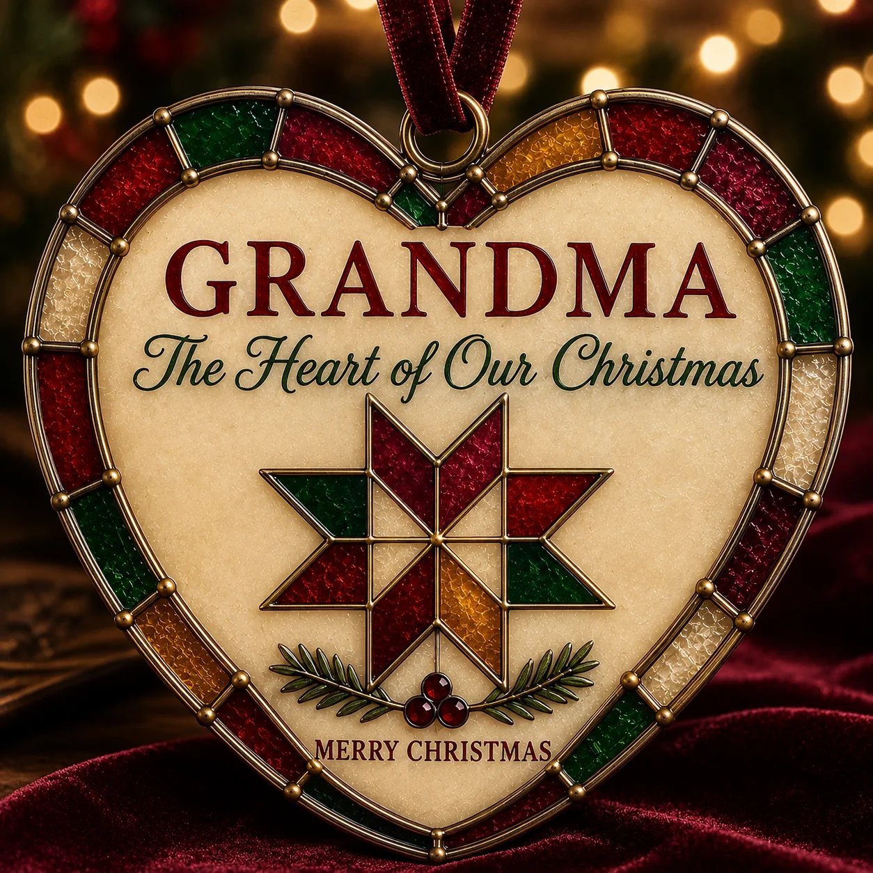 🎄 Handcrafted Stained Glass Christmas Ornaments – Meaningful Keepsakes Made to Be Cherished ❤️