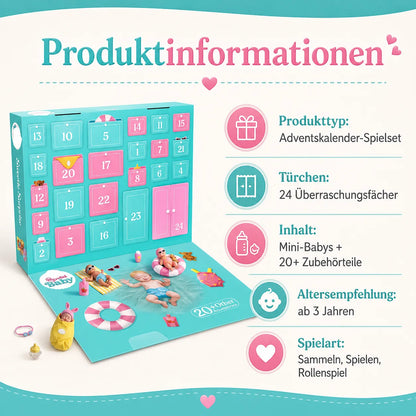 🎄 Mini-Baby Advent Calendar – Little surprises for every day