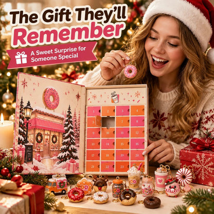 🎄 24-Day Christmas Keychain Advent Calendar – Daily Mini Charm Surprises For Holiday Countdown