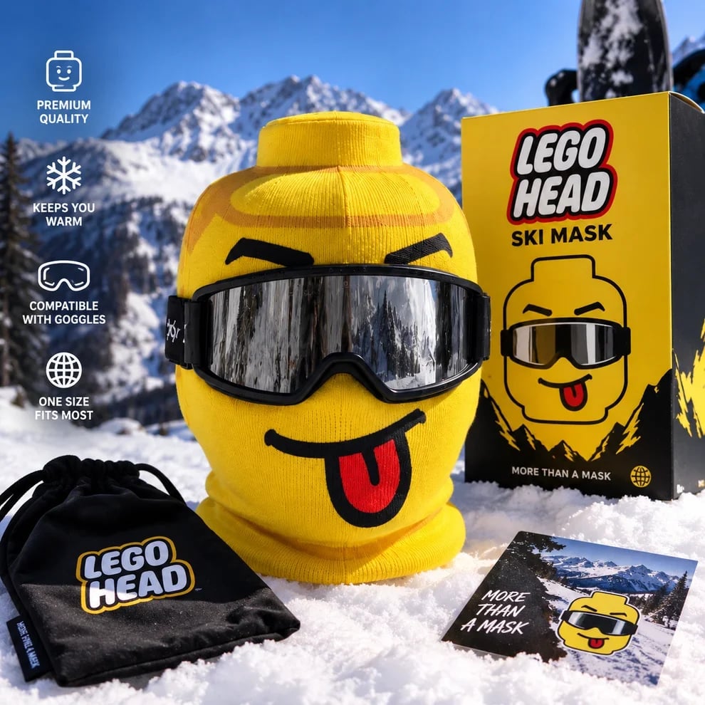 Lego Head - Ski Mask   Pre