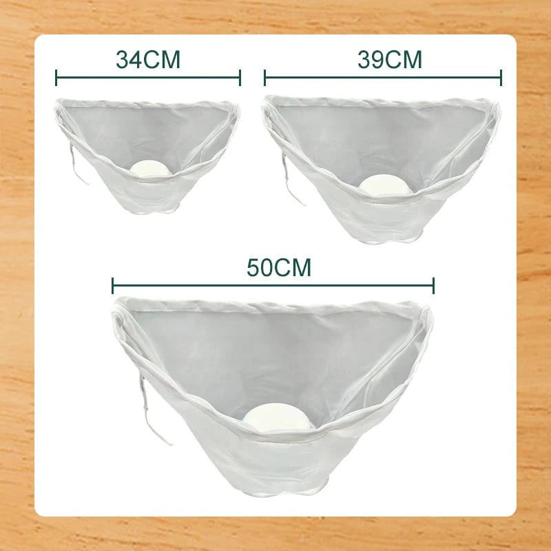 🎃Second Item Half Price!🥬6-Pack Reusable Fine-Mesh Food Strainer Bags – For Nut Milk & Food Prep