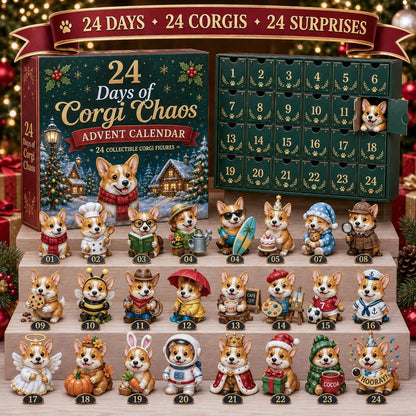 ⏰Limited Stock 49% OFF - 🎄🐶 2026 French Bulldog Advent Calendar – 24 Days of Frenchie Mischief(📦Buy 2 Free Shipping)