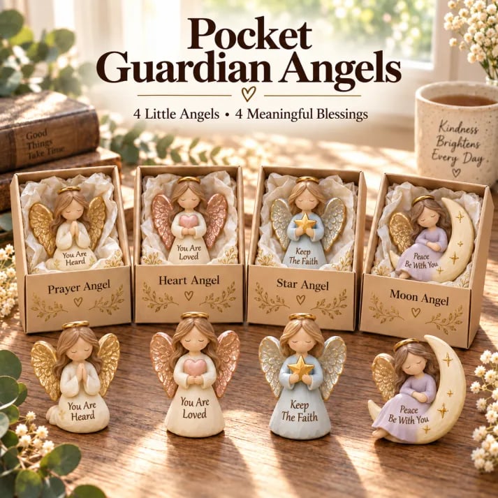 12-Piece Pocket Guardian Angel Keepsake Set