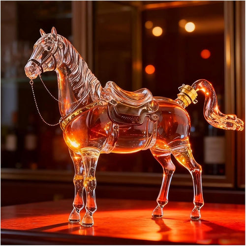 Perfect Christmas Day Gift🐎💖Kollea Horse Shaped Whiskey Decanter Set