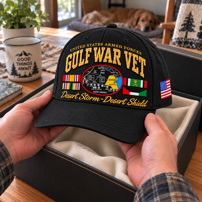 🏆Last Day Promo: 45% OFF! 🏜️Gulf War Veteran Tribute Cap