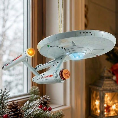 U.S.S. Enterprise NCC-1701 60th Anniversary Ornament