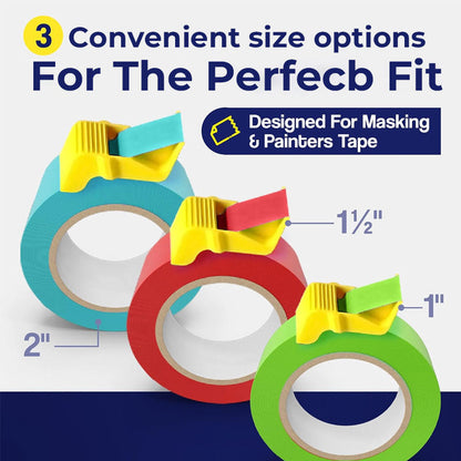 Foam Tape Cap Disienser for Painters, Crafters, and Masking Tape Cutting