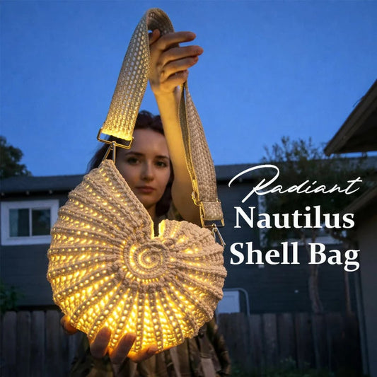 2026 Radiant Nautilus Shell Bag 🐚 — Carry the Magic of the Deep Blue