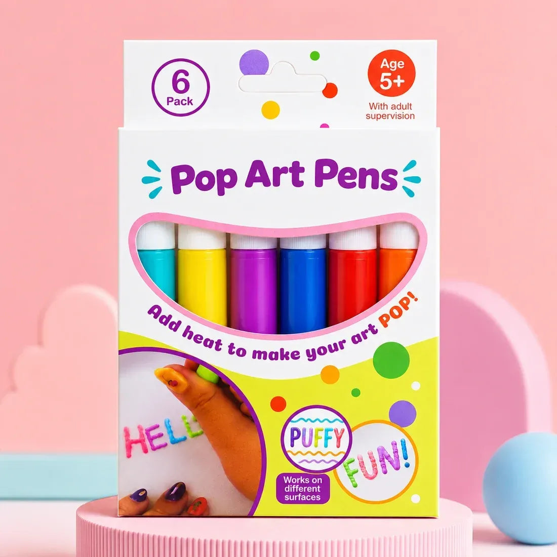🌈3D Relief Art Pen – Turn Flat Drawings Into Touchable 3D Art