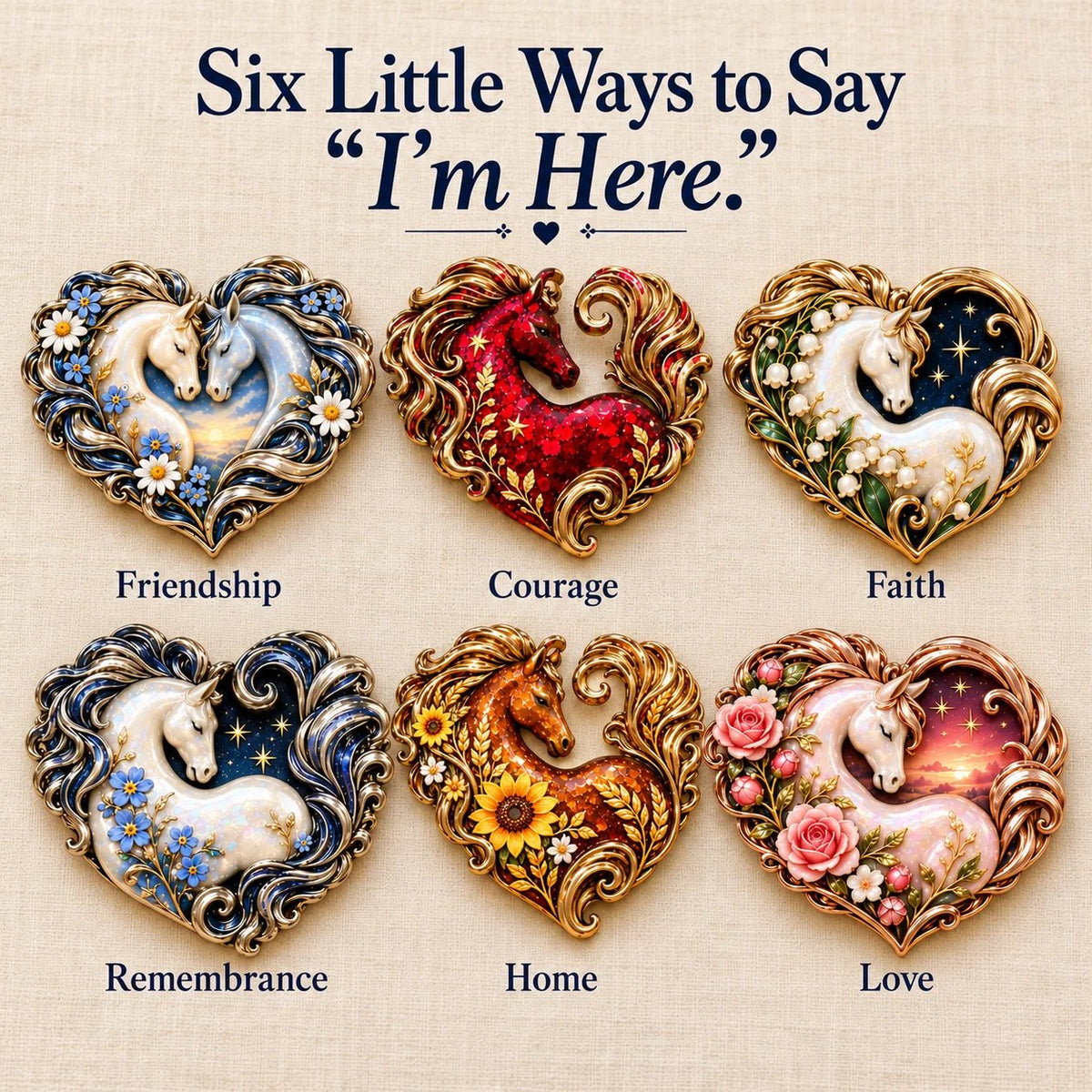 🔥LAST DAY 50% OFF - 🐴 Pocket Hug Keepsake | A Little Reminder to Carry With You