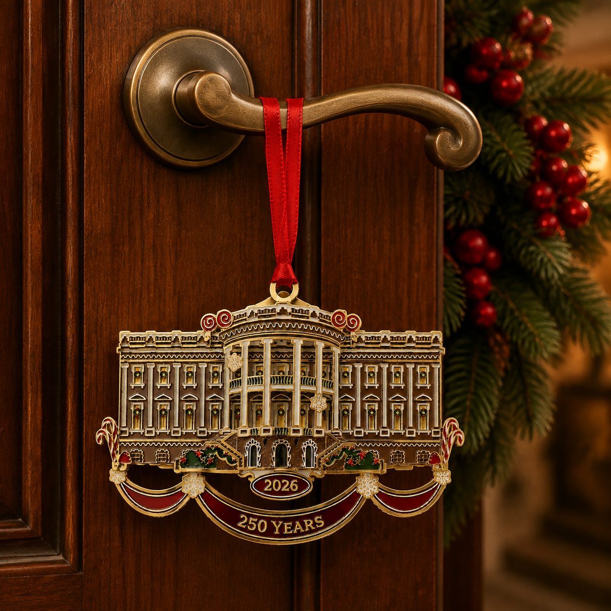 White House ornament craftsmanship details