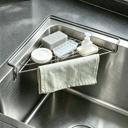 Corner Sink Draining Shelf