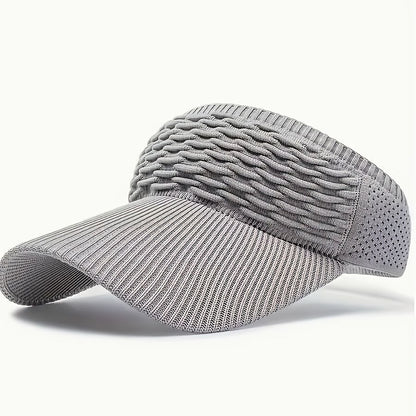 Women’s Open-Top Breathable UV-Protection High-Ponytail Sun Visor