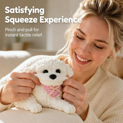 🧸 ! 🐶 Cuddly plush dog – stress-relieving, soft, and cute ✨