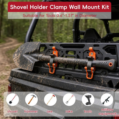 Heavy-Duty Shovel/Axe Holder