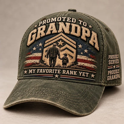 🇺🇸 Forever Our Hero™ – Veteran & Grandpa Tribute Cap | 2 Meaningful Designs 🧢