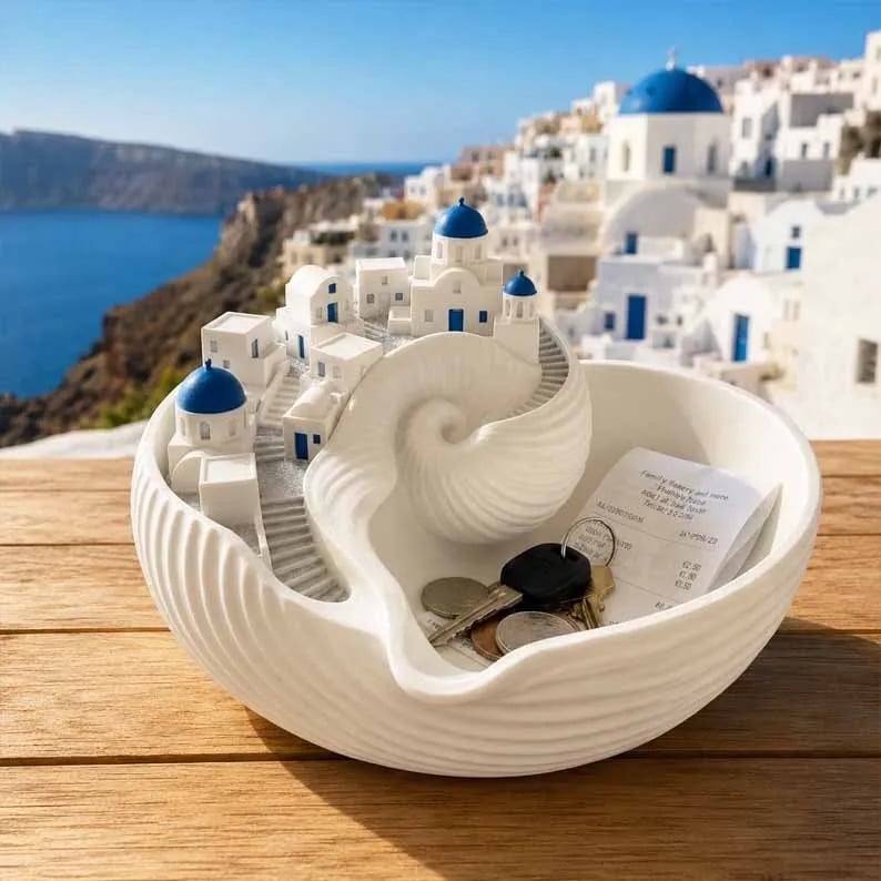 🔥HOT SALE🔥🌊 Santorini Catchall Bowl