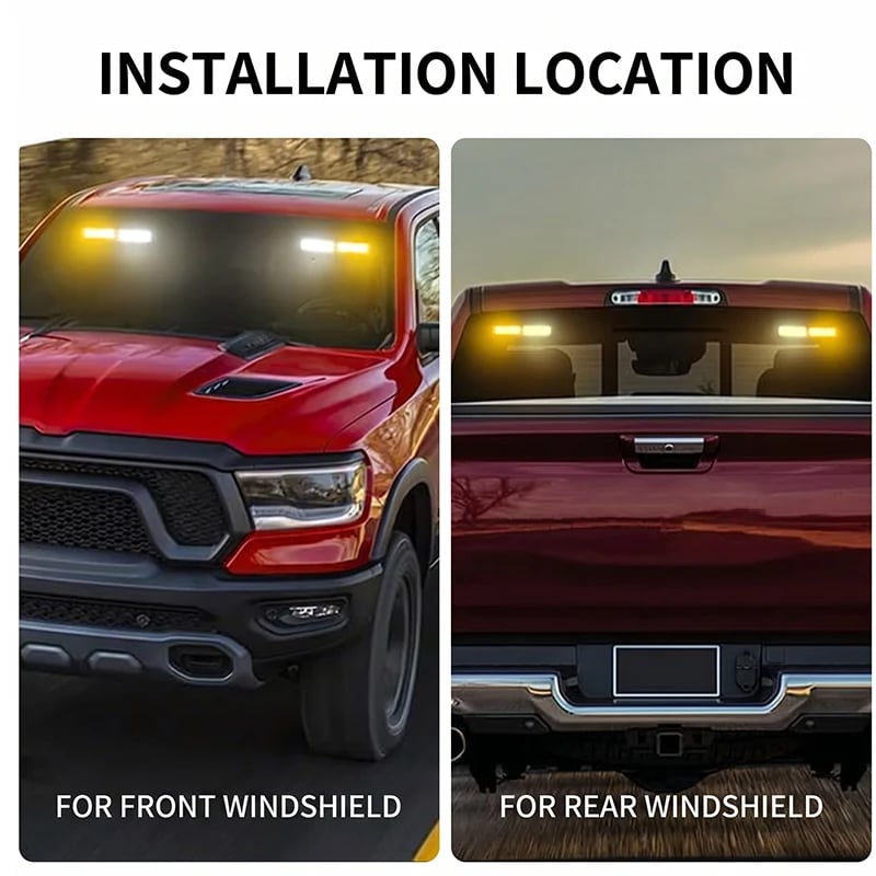 🎉High-Visibility LED Strobe Light Bar