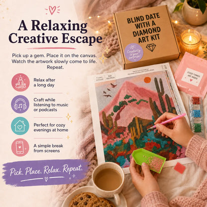 🔥LAST DAY 50% OFF - 💎 Blind Date With A Diamond Art Kit – A Creative Mystery Waiting To Be Revealed