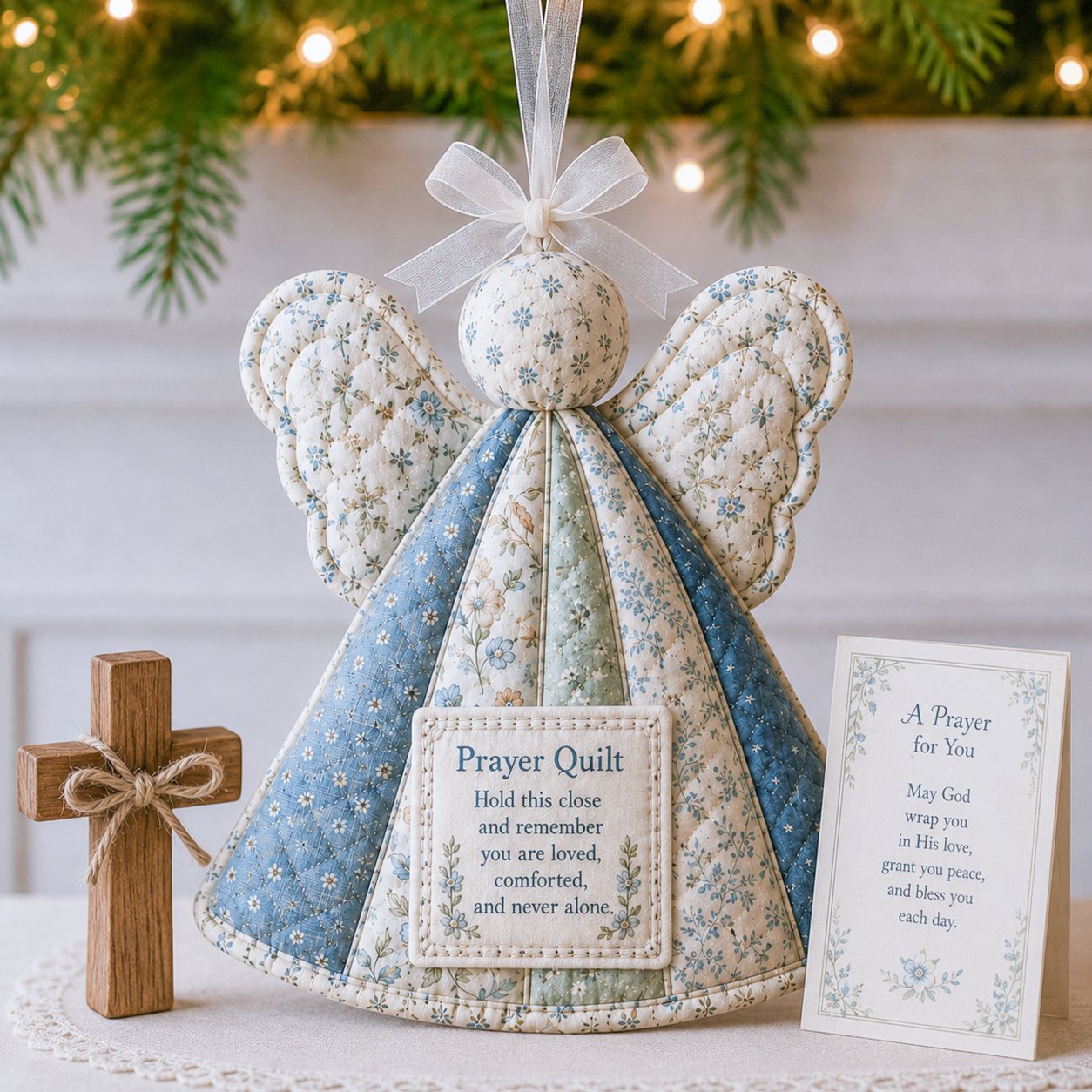🔥Last Day 50% OFF 🪽 Prayer Quilt Angel Gift