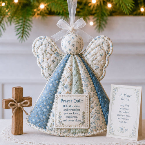 🔥Last Day 50% OFF 🪽 Prayer Quilt Angel Gift