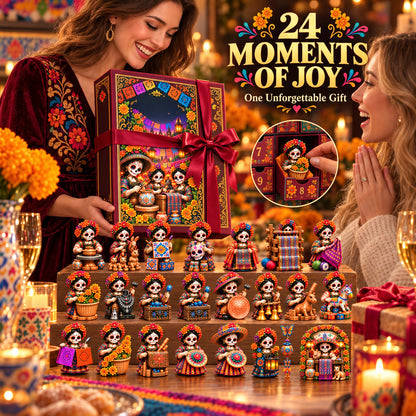 Día de Muertos Collector Advent Calendar – 24 Miniature Figurines