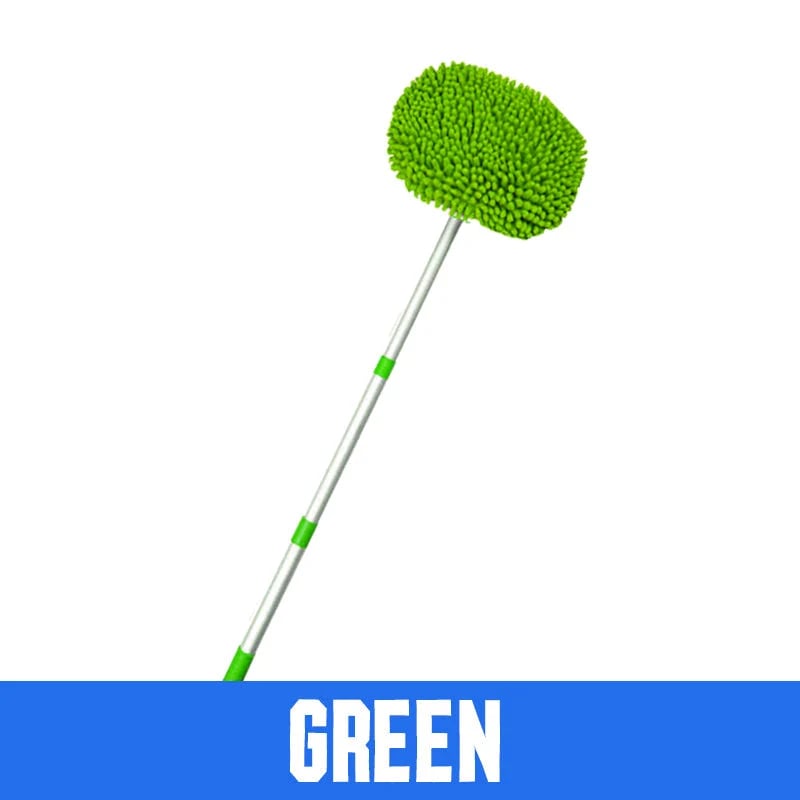 🎉⏳Time-Limited Special⏰Durable Aluminum Long Handle Telescopic Car Wash Mop – Soft Microfiber, Scratch-Free & Adjustable Length ✨