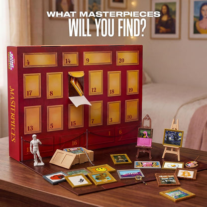 🎨📚 Mini Art & Mini Library Advent Calendar Collection✨Open a Tiny Surprise Each Day and Build a Mini Collection Worth Displaying