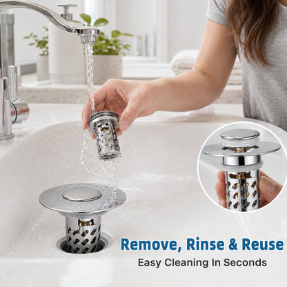 Pop-Up Sink Drain Stopper 🚿