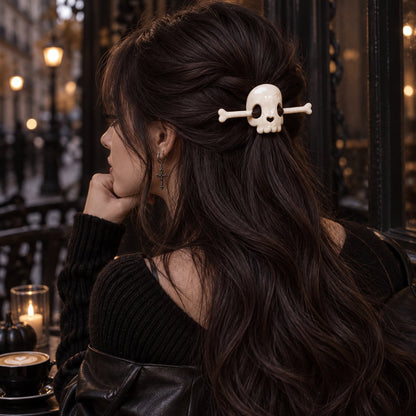 Halloween Ceramic Hair Claw & Pin – 4 Spooky Styles
