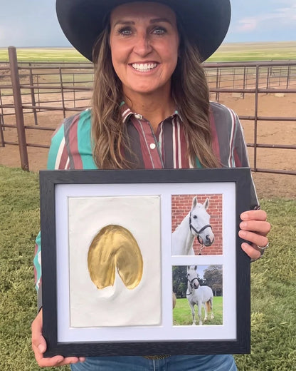 🐴 Horse Hoofprint & Family Keepsake Clay Kit – For Paws, Hands & Footprints🖼️Made by You & Personalise It Your Way💛