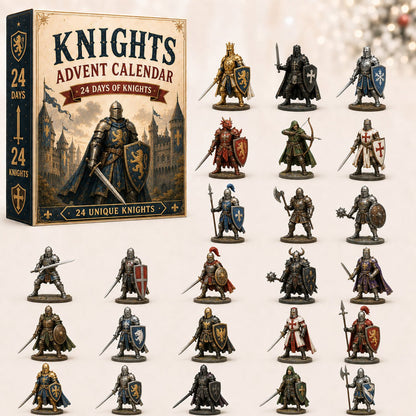 ⌛ Hot sale 49% OFF − ⚔️ 🏰 Knights Advent Calendar 2026 | 24 Days of Knights with 24 Unique Medieval Warrior Figurines & Fantasy Collectibles 🎄🛡