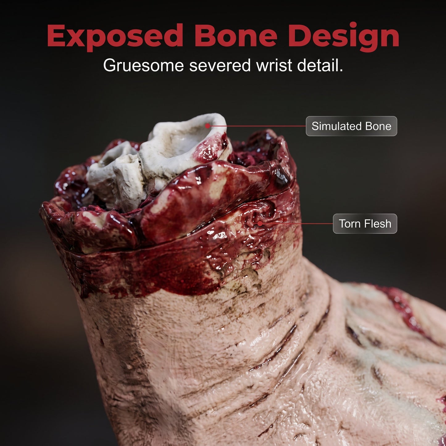 👁️ Realistic Crawling Hand Halloween Animated Prop