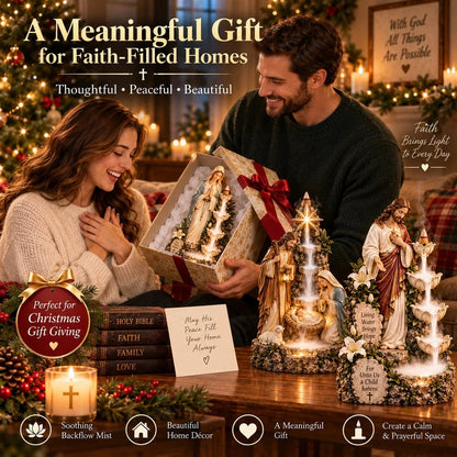 ✨ Faith-Inspired Backflow Collection™ – Peaceful Christian Home Decor