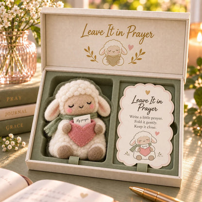 ⏳ Last Day 49% OFF – ✝️ Faith-Inspired Felt Keepsake Gift Set | 6 Meaningful Designs with Matching Message Card & Gift Box 🎁
