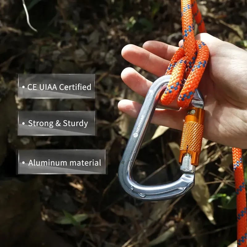 25KN Auto-Locking Carabiner