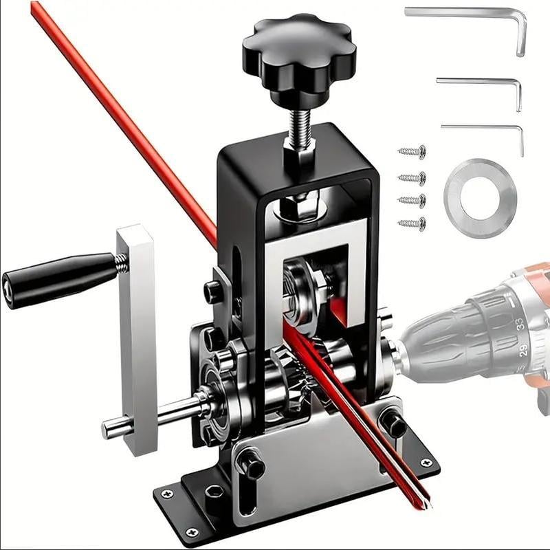 💥Hot Sale  49% OFF💥 Manual & Electric Drill Operable Wire Stripping Tools , Quick-change Blade Wire Stripping Machine 🔧