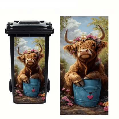 🔥Last Day 50% OFF -🗑Creative Trash Can Sticker with Colourful Cartoon✨
