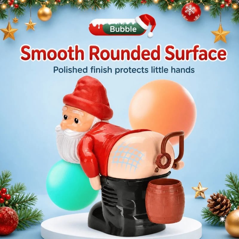 Funny Christmas Bubble Toy