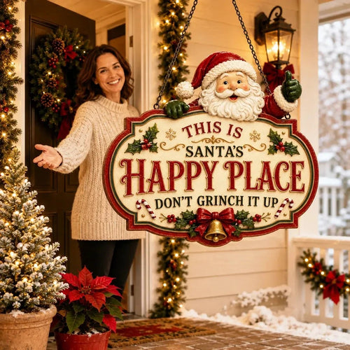⏳ Last Day 49% OFF – 🎄Christmas Character Wooden Hanging Sign Collection | 8 Festive Designs in 7.9 or 11.8 in with Vintage-Inspired Artwork, Layered Holiday Details & Hanging Design ✨