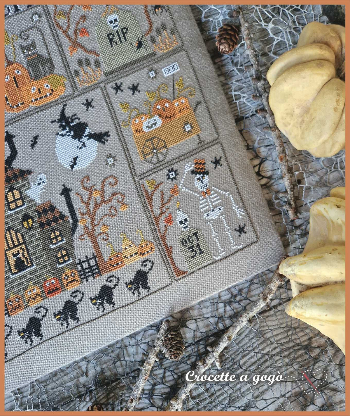 Happy Halloween Cross-Stitch Kit